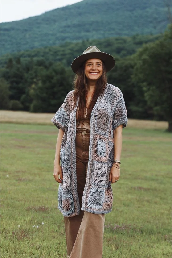 Helios Poncho Crochet Pattern — Two of Wands